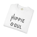 Hippie Soul T-shirt, Unisex Garment-Dyed Tee, Boho Style Shirt, Casual Summer Wear, Gift for Free Spirits, Festival Fashion