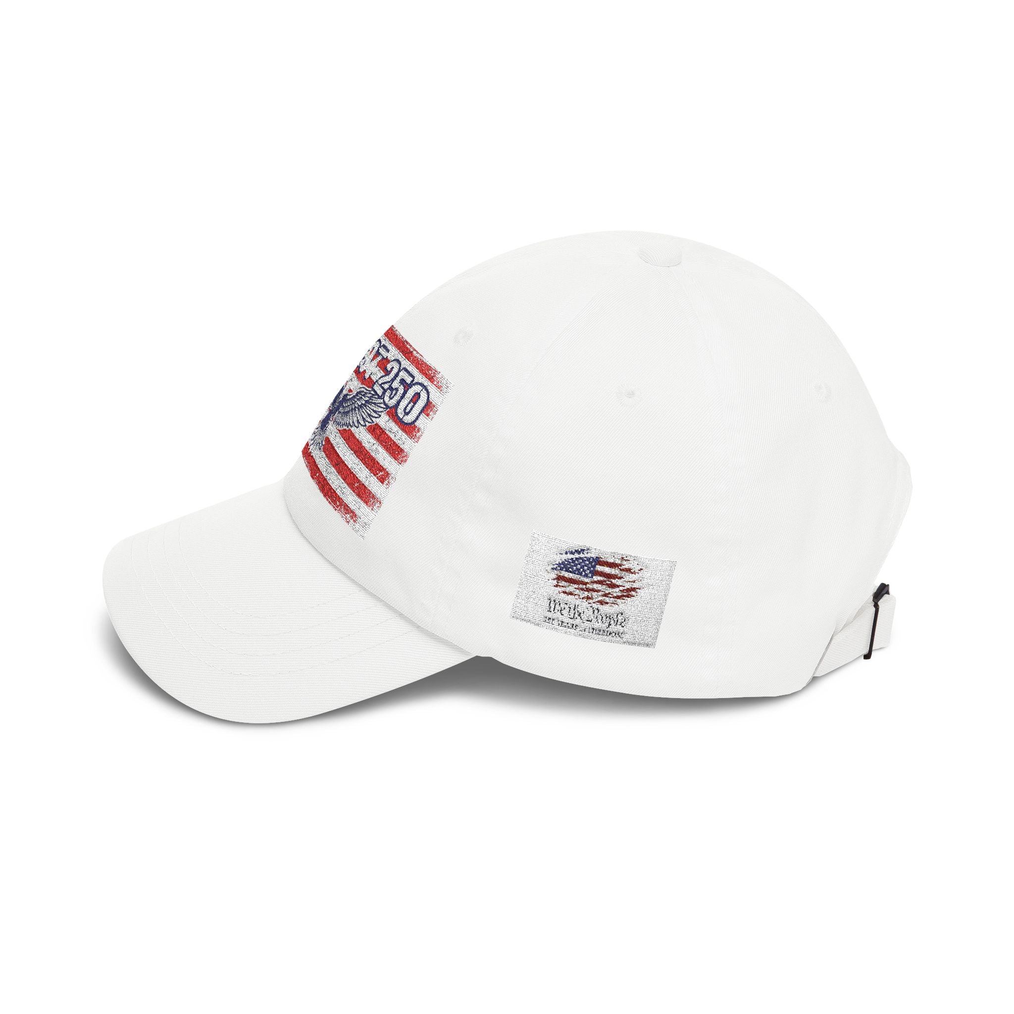 Patriot 250 Eagle Flag Dad Cap | American Flag Vintage Baseball Hat | Vintage USA Eagle Cap | Patriotic Adjustable Baseball Hat | Fourth of July