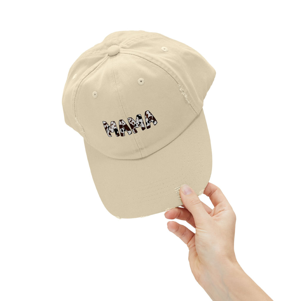 Mama Distressed Cap, Unisex Cap, Gift for Mom, Casual Hat, Everyday Wear, Mother’s Day Gift, Fashion Accessory