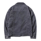 Men's Retro Corduroy Jacket for Spring and Autumn