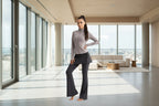 Women’s Long Sleeve Running Set – Zip-Up Slim Fit Gym Outfit