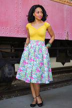 Doris Skirt in Cactus - XS only, 1 left!
