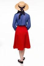 Charlotte Skirt in Red