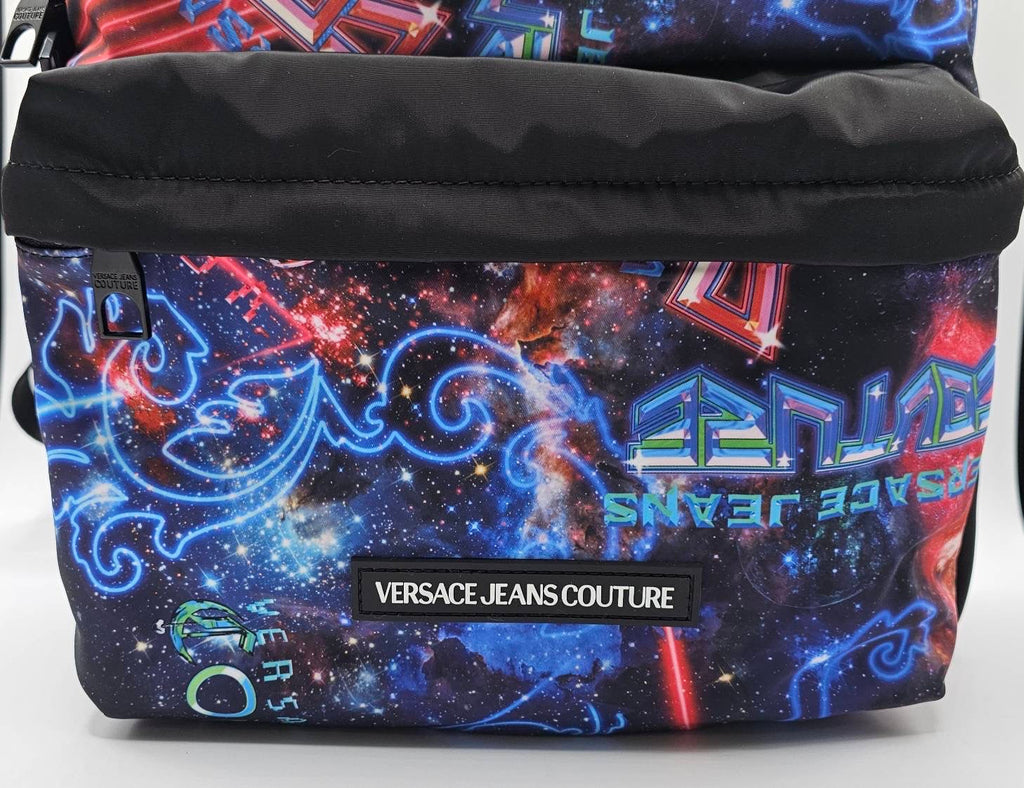 Versace Jeans Couture Logo Space Print Backpack