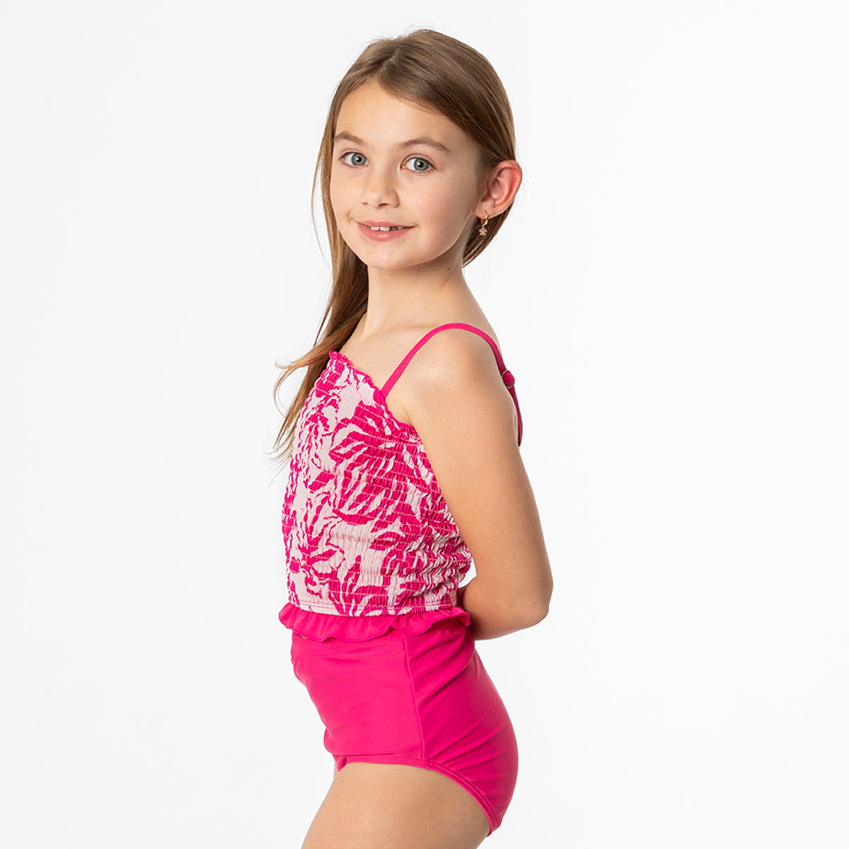 Smocked Tankini Top (Girls)