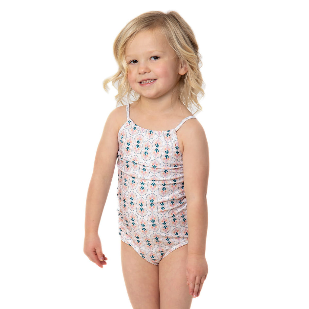 High Neck One Piece Swimsuit (Girls)