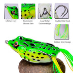 New Thunder Frog Lure Fake Bait Simulation Fake Bait Soft Bait Lua Bait Black Fish Bait