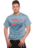 Muscle Car Spun Bamboo® Men's Bamboo Viscose/Organic Cotton Short Sleeve Graphic T-Shirt