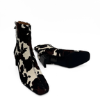 Harlow Cow Hair Booties