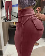 🍑 Women's Butt-Lifting Stretch Jeans – Slim Fit High-Waisted Denim