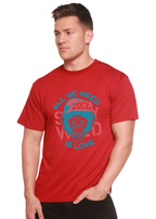 All We Need is Love Men's Bamboo Viscose/Organic Cotton Short Sleeve Graphic T-Shirt