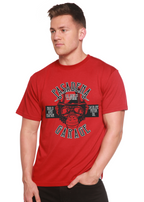 Pasadena Garage Men's Bamboo Viscose/Organic Cotton Short Sleeve Graphic T-Shirt