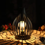 9.5''High Battery-Powered Table Lamp