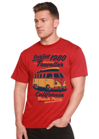 Surfing 1980 Spun Bamboo® Men's Bamboo Viscose/Organic Cotton Short Sleeve Graphic T-Shirt