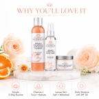 Organic 3-Step Anti-Aging Skin Care Routine