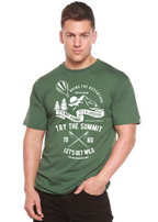 Try The Summit Spun Bamboo® Men's Bamboo Viscose/Organic Cotton Short Sleeve Graphic T-Shirt
