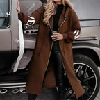 Women’s Letter Print Hooded Coat