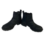 Buffalo Womens Size 8.5 Black 1.5" Heel Anna Ankle Boot Side Zip Round Toe Shoes