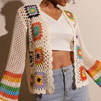 Women's Elegant Crochet Cardigan