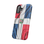 Dominican Republic Flag Magnetic Impact Resistant Phone Case