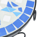 Plant Stands 3 pcs Blue and White Ceramic