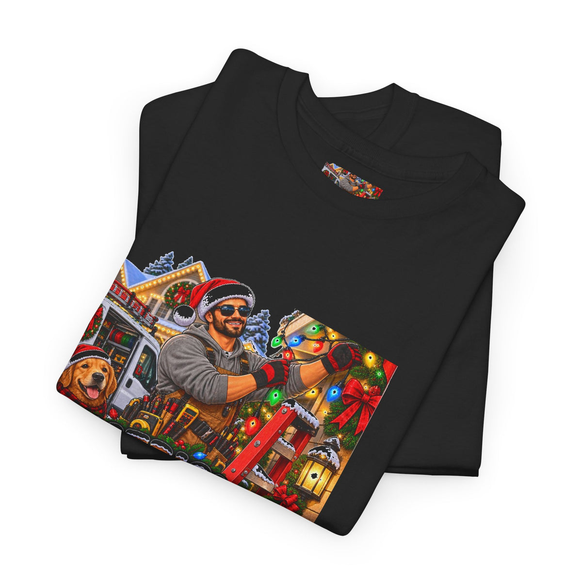 Electricians Make Merry 2 Christmas Tee