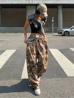 Women's Y2K Camouflage Cargo Pants