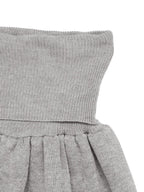 Ribbed Long Sleeve Top and Skirt Knit Set