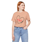 Heartfelt Love Unisex Tee - Casual Style, Y'all Shirt, Gift for Friends, Valentine's Day, Cozy Outfit, Everyday Wear