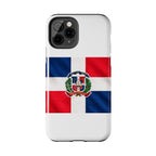 Dominican Flag Tough Phone Case Protective Patriotic Phone Cover