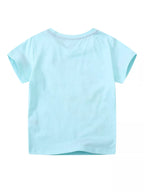 Children's Dinosaur Graphic Short Sleeve T-Shirt