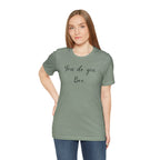 You Do You, Boo - Unisex Jersey Short Sleeve Tee | Motivational Shirt, Gift for Friends, Everyday Wear, Self-Love Apparel, Casual Style