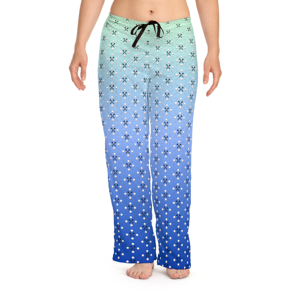 Tee-bone - Cozy Floral Ombre Women's Pajama Pants for Relaxing Nights