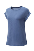 Canton Twisted Ribbed Textured Plain T Shirt