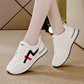 Unisex Chunky Sole Casual Cross-Strap Sneakers