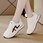 Unisex Chunky Sole Casual Cross-Strap Sneakers
