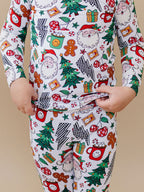Bamboo Two Piece Set | Christmas Vibes