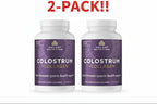 Ancient Nutrition Colostrum + Collagen 75 Count - Double Pack! (150 Capsules Total)