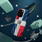 Dominican Republic Flag Magnetic Impact Resistant Phone Case
