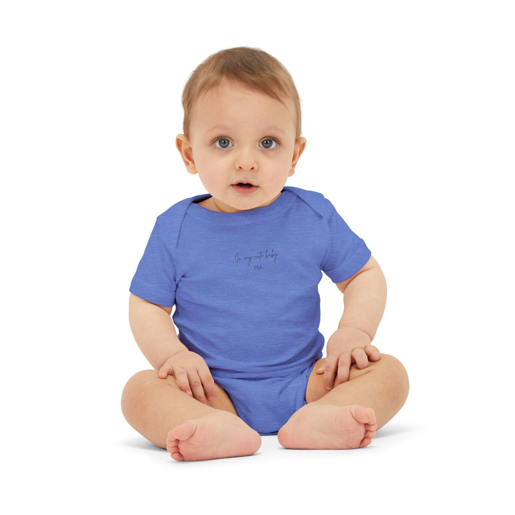 Pink Infant Jersey One Piece - " In my cute Baby ere phase" Soft Baby Bodysuit, Cute Newborn Outfit, Baby Shower Gift, Comfortable Everyday Wear, Little One Apparel