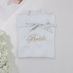 Bridal pajamas simulation silk nightgown