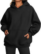Padded Hooded Sweatshirt for Autumn and Winter