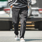 Men's Casual Khaki Corduroy Pants for Autumn/Winter