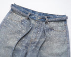 AZUL RHINESTONE DENIM (UNISEX)