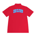Tee-bone - Golf Polo Shirt with 'Tee It High, Let It Fly' Design