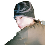 Slimming Figure-flattering Beret Knit Reversible Korean-style Vintage Knit Cap