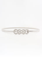 Knot Buckle Metal Belt