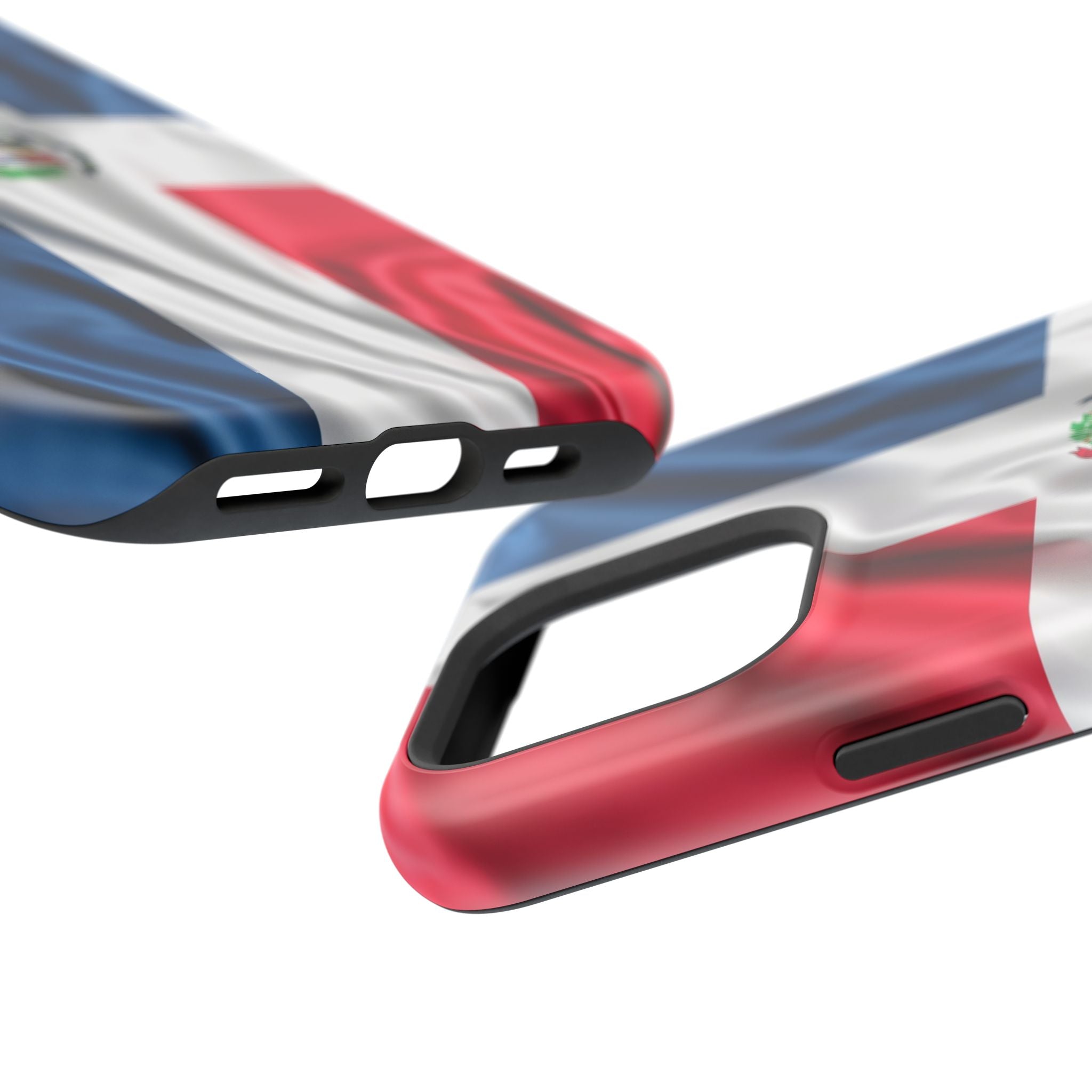 Dominican Republic Flag Magnetic Impact Resistant Phone Case