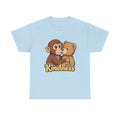 Kindness Monkey & Bear T-Shirt — Cute Hug Graphic Tee