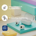 Headphones Philips TAT2149WT White
